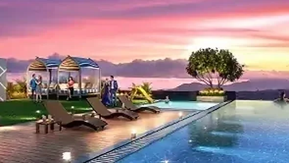 Godrej Karjat Plots - infinity pool